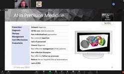 HPC, AI and ML for Advanced Medical Solution event poster