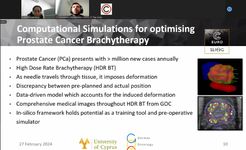 HPC, AI and ML for Advanced Medical Solution event poster
