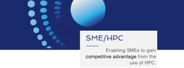 SME / HPC logo with blue background.