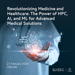 HPC, AI and ML for Advanced Medical Solution event poster